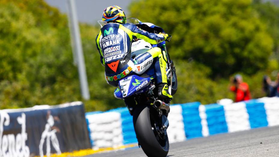 Valentino Rossi. | <a href="https://quatrorodas.abril.com.br/moto/noticias/marquez-mantem-dominio-pole-argentina-780906.shtml" rel="migration">Leia mais</a>