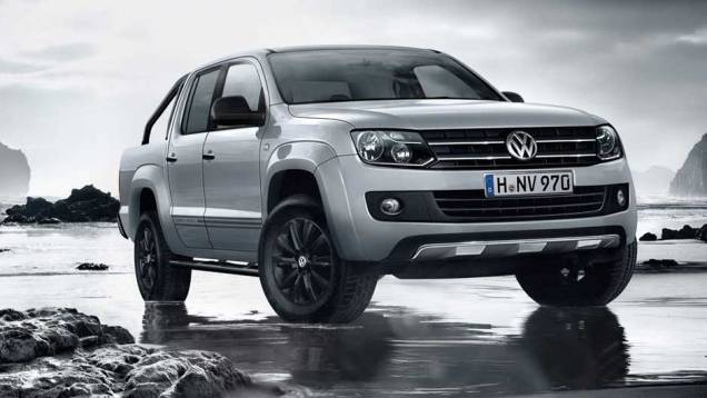 A série especial Dark Label representa a Amarok no Salão de Frankfurt | <a href="https://quatrorodas.abril.com.br/saloes/frankfurt/2013/vw-amarok-dark-label-753063.shtml" rel="migration">Leia mais</a>