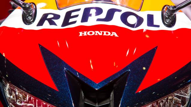 Moto com pitura Repsol Honda Team