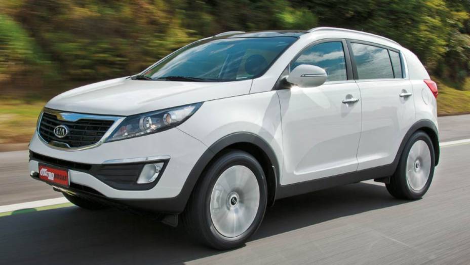 1º Kia Sportage: Vendas em 2012: 9.137 | Vendas em dezembro: 782 | Total vendido pela KIA: 41.160 | Variação 2012 x 2011: - 46,7% | Participação de mercado: 31,86%