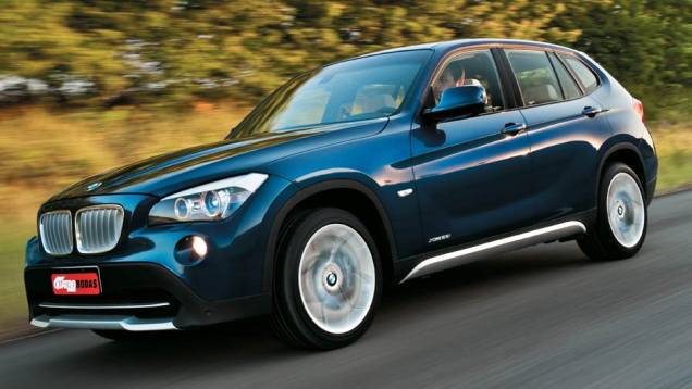 12º BMW X1: vendas em 2012: 2.622 | Vendas em dezembro: 306 | Total vendido pela BMW: 8.717 | Variação 2012 x 2011: - 26,9% | Participação de mercado: 6,75%