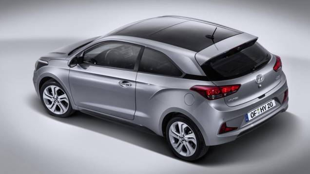 O i20 Coupé é o primeiro hatch de duas portas fabricado pela Hyundai