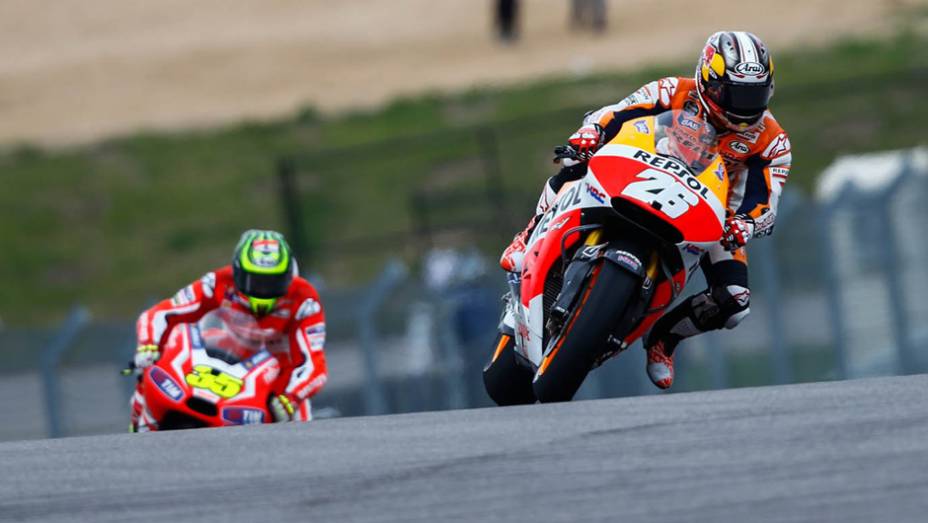 Galeria de Quatro Rodas da MotoGP - Austin (sexta) - Dani Predrosa | <a href="https://quatrorodas.abril.com.br/moto/noticias/marc-marquez-mais-rapido-dia-eua-779637.shtml" rel="migration">Leia mais</a>