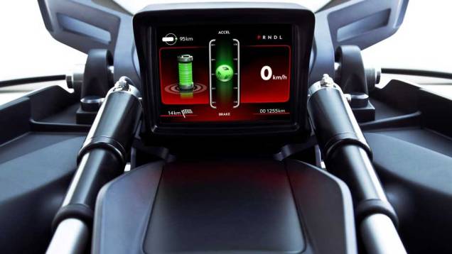 Modelo atinge os 120 km/h Modelo atinge os 120 km/h