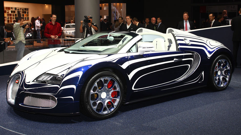 Estande da Bugatti