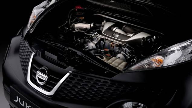 O coração da fera é um 3.8 V6 com dois turbos, que entrega 486 cv | <a href="https://quatrorodas.abril.com.br/noticias/nissan-mostra-juke-r-concept-309534_p.shtml" rel="migration">Leia mais</a>