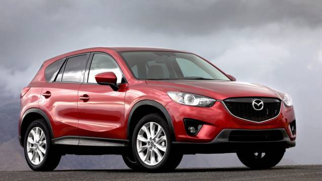 Modelo é o primeiro SUV fabricado pela Mazda | <a href="https://quatrorodas.abril.com.br/reportagens/salao/mazda-cx-5-646622.shtml" rel="migration">Leia mais</a>