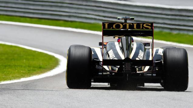Carro da Lotus Renault, no GP do Brasil