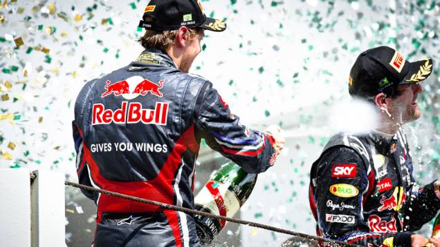 GP do Brasil de 2011 teve vitória de Mark Webber, da Red Bull GP do Brasil de 2011 teve vitória de Mark Webber, da Red Bull