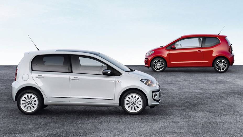 Modelo é atração do estande da VW no Salão de Genebra | <a href="https://quatrorodas.abril.com.br/saloes/genebra/2012/volkswagen-up-5p-678521.shtml" rel="migration">Leia mais</a>