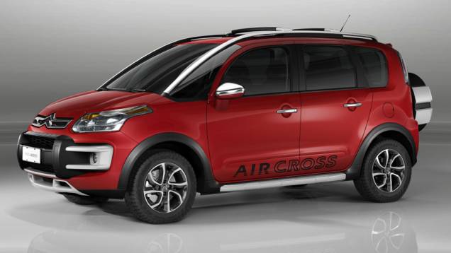 AirCross conta com três versões: GL, GLX e Exclusive | <a href="https://quatrorodas.abril.com.br/carros/lancamentos/citroen-aircross-591224.shtml" rel="migration">Leia mais</a> AirCross conta com três versões: GL, GLX e Exclusive | <a href="https://quatrorodas.abril.com.br/carros/lancamentos/citroen-aircross-591224.shtml" rel="migration">Leia mais</a>