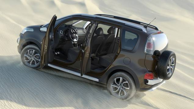 Altura em relação ao solo foi elevada para uso off-road | <a href="https://quatrorodas.abril.com.br/carros/lancamentos/citroen-aircross-591224.shtml" rel="migration">Leia mais</a>