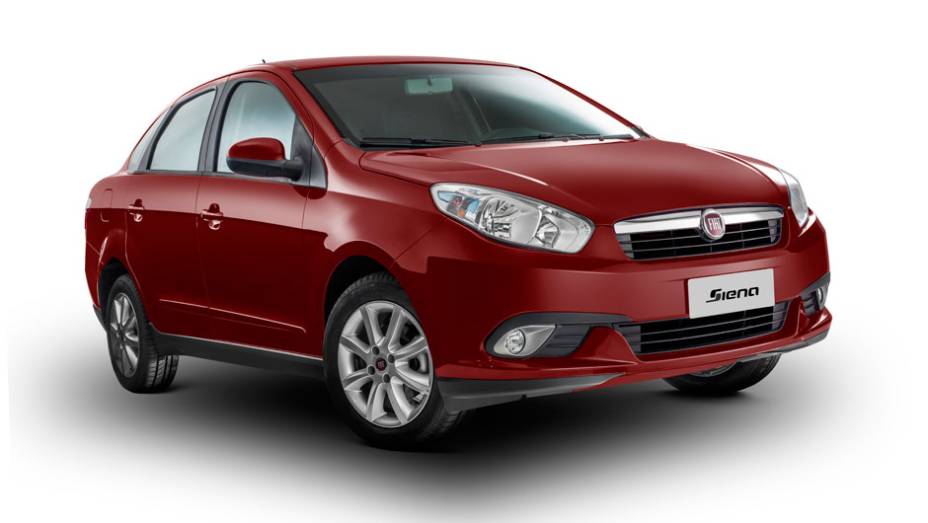 As rodas de liga leve são de série desde a versão de entrada Attractive | <a href="https://quatrorodas.abril.com.br/carros/lancamentos/fiat-grand-siena-680146.shtml" rel="migration">Leia mais</a>