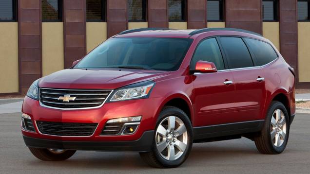 Linha 2013 do SUV será apresentada em Nova York. | <a href="https://quatrorodas.abril.com.br/saloes/nova-york/2012/chevrolet-traverse-680860.shtml" rel="migration">Leia mais</a>