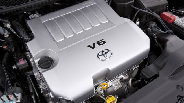 Motor 3.5 V6 é uma das opções que equipam o Venza | <a href="https://quatrorodas.abril.com.br/saloes/nova-york/2012/toyota-venza-681150.shtml" rel="migration">Leia mais</a>