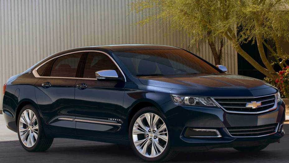 Novo Impala deixou de lado o visual tímido em favor de um design moderno | <a href="https://quatrorodas.abril.com.br/saloes/nova-york/2012/chevrolet-impala-681135.shtml" rel="migration">Leia mais</a>