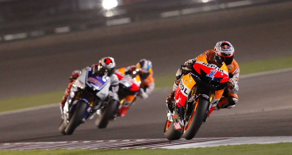 Stoner, Lorenzo e Pedrosa