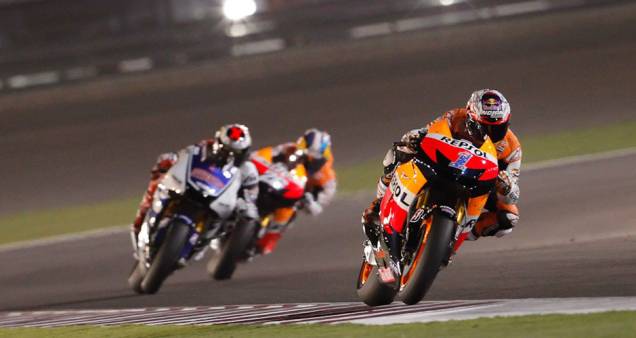Stoner, Lorenzo e Pedrosa Stoner, Lorenzo e Pedrosa