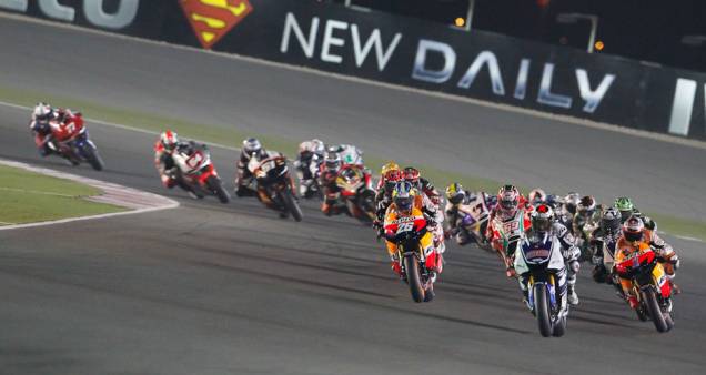 Largada da MotoGP Largada da MotoGP