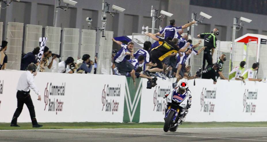 Chegada de Jorge lorenzo