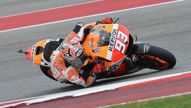 Marc Márquez é pole position pela segunda vez na temporada | <a href="https://quatrorodas.abril.com.br/moto/noticias/marquez-domina-treino-pole-austin-779649.shtml" rel="migration">Leia mais</a>