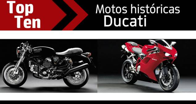 A história da Ducati ganhou um novo capítulo com a compra pela Audi; em novas mãos, os fãs só esperam que a marca continue lançando motos tão belas (e velozes) como as dez máquinas que mostramos a seguir A história da Ducati ganhou um novo capítulo com a compra pela Audi; em novas mãos, os fãs só esperam que a marca continue lançando motos tão belas (e velozes) como as dez máquinas que mostramos a seguir