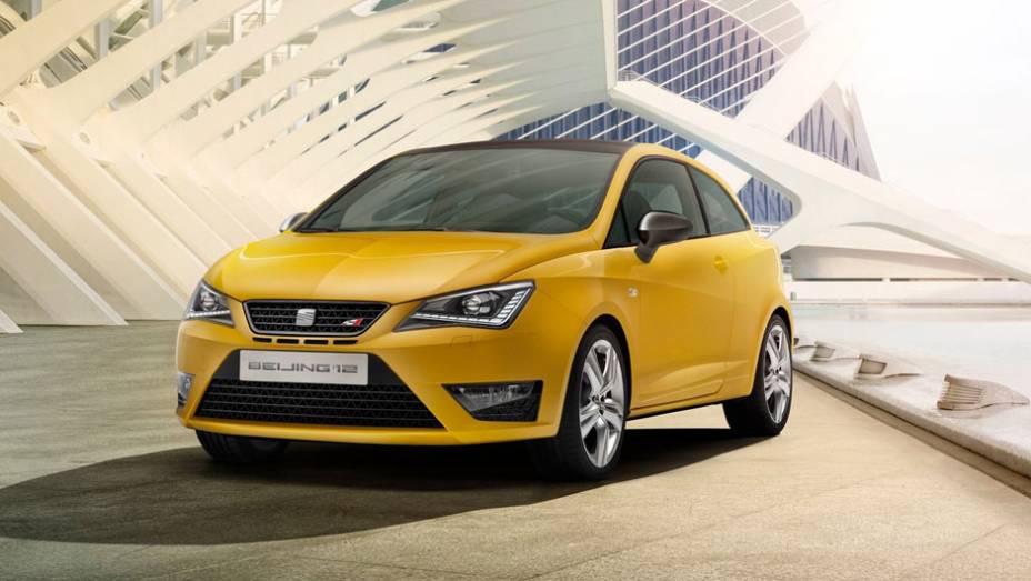 Ibiza Cupra Concept antecipa a versão de produção | <a href="https://quatrorodas.abril.com.br/saloes/pequim/2012/seat-ibiza-cupra-concept-682768.shtml" rel="migration">Leia mais</a>