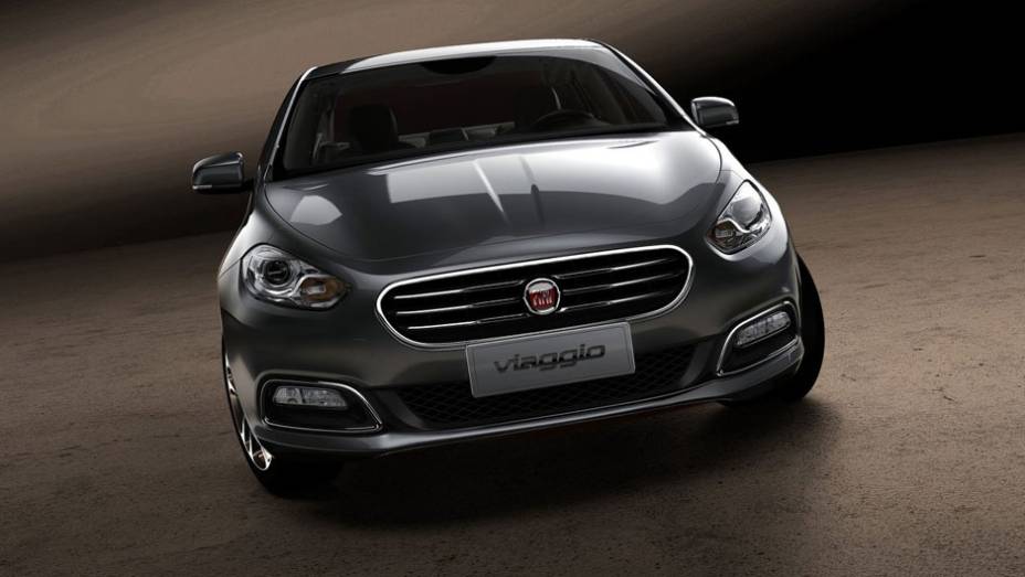 Fiat optou por linhas mais clássicas na dianteira | <a href="https://quatrorodas.abril.com.br/saloes/pequim/2012/fiat-viaggio-682586.shtml" rel="migration">Leia mais</a>