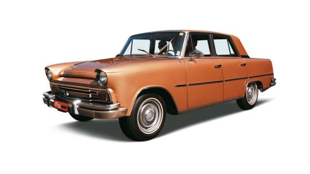 Itamaraty: lançado em 1966, o automóvel foi o primeiro modelo de luxo feito no Brasil. Derivado da segunda geração do Aero-Willys, era um carro de segmento superior