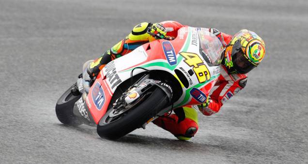 Valentino Rossi conquista sua melhor posição com uma Ducati