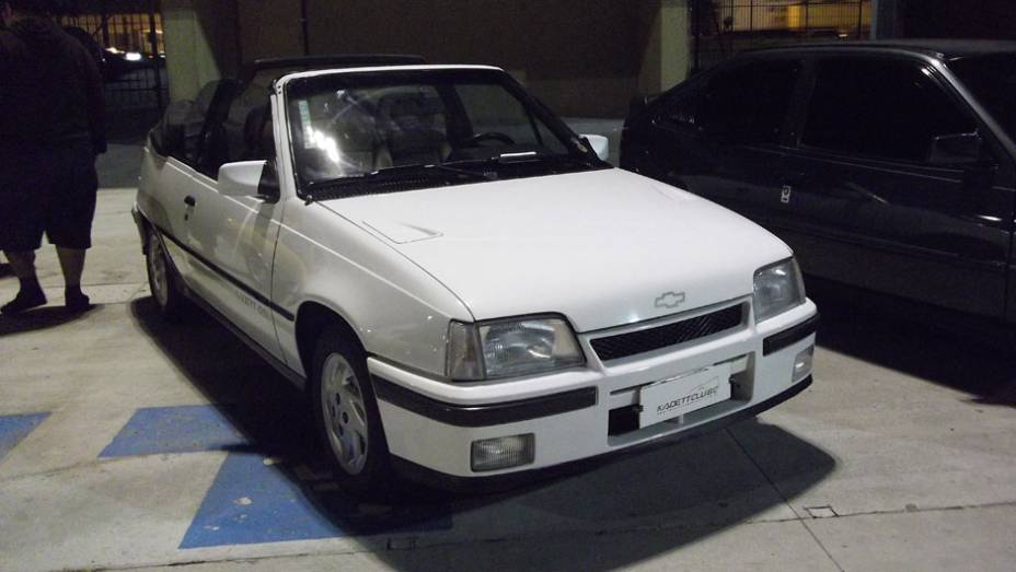 O Kadett, sonho dos jovens nos anos 80 e 90, foi admirado pelos visitantes