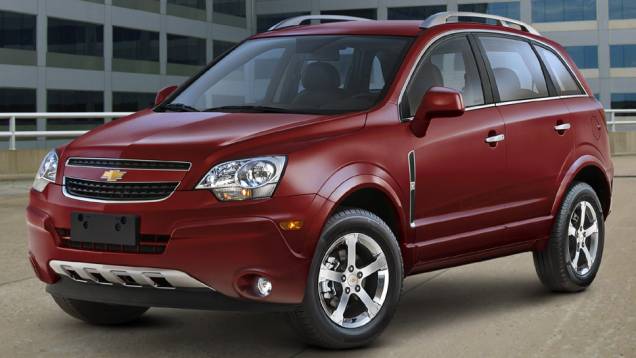 12º Lugar: Chevrolet Captiva | Depreciação em um ano: -10,2% | Versão do carro que menos se depreciou: (Fwd) 3.0 V-6 (Tiptr.) Gas. 4p