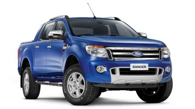 A versão Limited não economiza nas peças cromadas | <a href="https://quatrorodas.abril.com.br/carros/lancamentos/ford-ranger-689994.shtml" rel="migration">Leia mais</a>