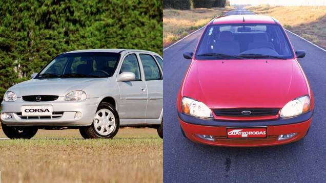 Em maio de 1999 o Volkswagen Gol entrou na terceira geração <a href="https://quatrorodas.abril.com.br/acervodigital/home.aspx?edicao=466&pg=35" target="_blank" rel="migration">(leia aqui)</a> , enquanto em setembro o Chevrolet Corsa e Ford Fiesta ganham face-lift. Confira