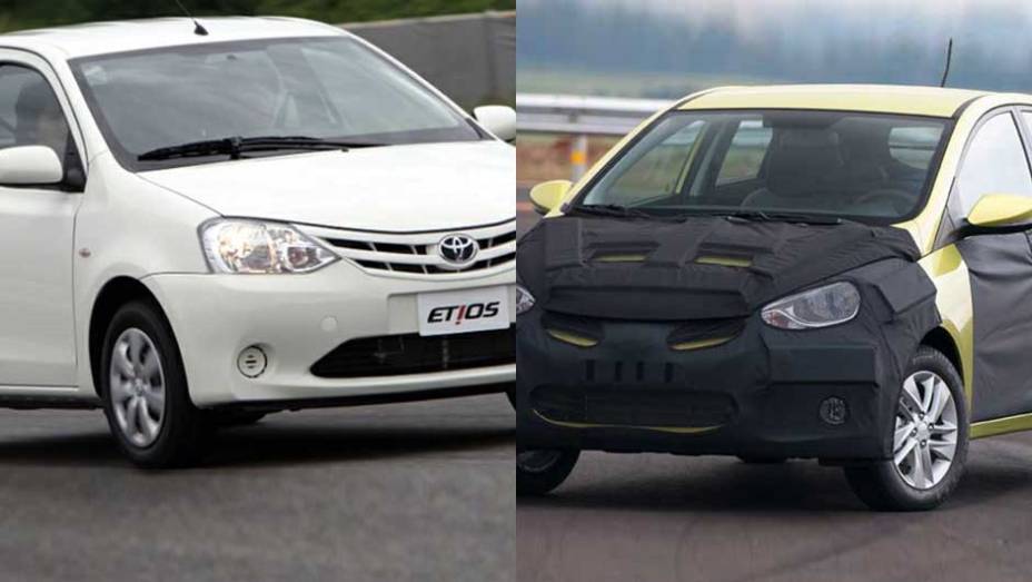 Aparentemente, a vida do VW Gol não será mais fácil no futuro. Além das disputas acirradas que viveu nos últimos anos, o VW ainda terá que lidar com o novo Toyota Etios e Hyundai HB20. <a href="https://quatrorodas.abril.com.br/reportagens/toyota-etios-hyun" rel="migration"></a>