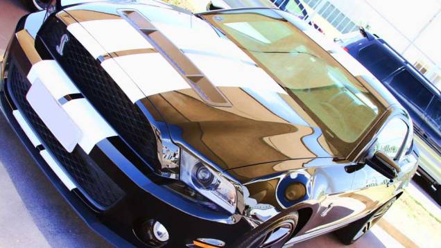 A última geração do Mustang foi representada por unidades como este Shelby GT500 2012