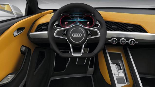 Audi utilizou materiais mais leves para aumentar eficiencia do modelo | <a href="https://quatrorodas.abril.com.br/saloes/paris/2012/audi-crosslane-coupe-concept-703457.shtml" rel="migration">Leia mais</a>