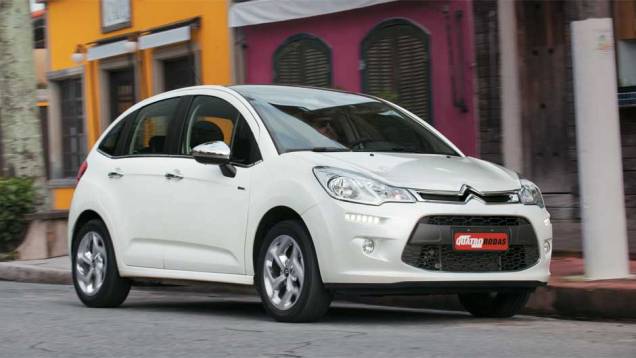 Citroën C3 1.5 manual (todos) - Nota A: 7,5/11,9 km/l na cidade; 9,3/14,7 km/l na estrada (etanol/gasolina) <a href="https://quatrorodas.abril.com.br/noticias/mercado/inmetro-divulga-nova-lista-veiculos-mais-economicos-716785.shtml" rel="migration">Leia mais</a>