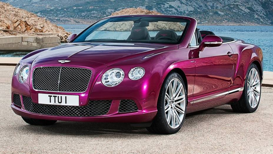 Não é exagero chamar o GT Speed de o conversível mais rápido do mundo | <a href="https://quatrorodas.abril.com.br/saloes/detroit/2013/bentley-continental-gt-speed-convertible-730392.shtml" rel="migration">Leia mais</a>