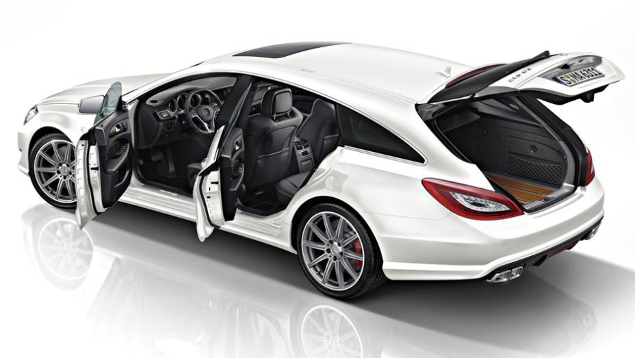 Já a Shooting Brake atinge essa velocidade em 0.1 segundo a mais | <a href="https://quatrorodas.abril.com.br/saloes/detroit/2013/mercedes-benz-cls-63-amg-730585.shtml" rel="migration">Leia mais</a>