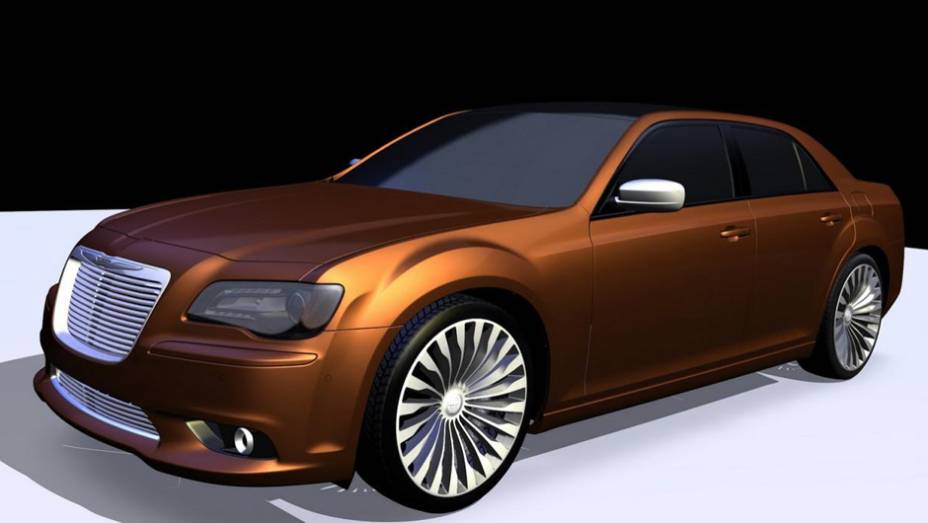 Novidade foi apresentada no Salão de Detroit | <a href="https://quatrorodas.abril.com.br/saloes/detroit/2013/chrysler-300s-turbine-edition-730943.shtml" rel="migration">Leia mais</a>