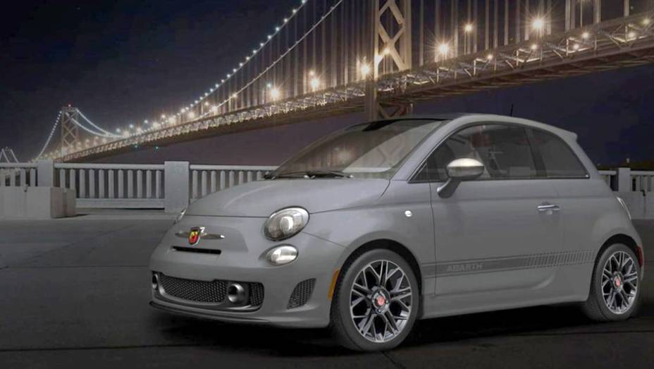 Versão Tenebra possui detalhes cromados e em fibra de carbono | <a href="https://quatrorodas.abril.com.br/saloes/detroit/2013/fiat-500-abarth-tenebra-500-cattiva-730869.shtml" rel="migration">Leia mais</a>