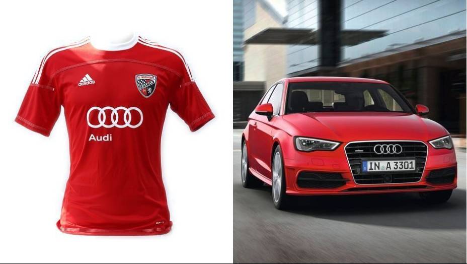 AUDI - você já ouviu falar do FC Ingolstadt? A Audi já e também dá nome ao estádio do clube | <a href="%20https://quatrorodas.abril.com.br/noticias/fabricantes/flamengo-fecha-patrocinio-peugeot-731227.shtml" rel="migration">Leia mais</a>