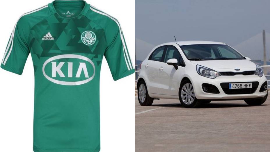 KIA - no Brasil, quem já conta com o patrocínio de uma marca automotiva é o Palmeiras, que mantém acordo com a Kia | <a href="%20https://quatrorodas.abril.com.br/noticias/fabricantes/flamengo-fecha-patrocinio-peugeot-731227.shtml" rel="migration">Leia mais</a>