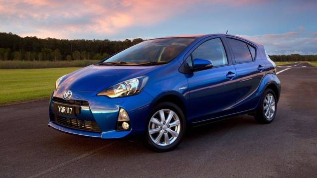 5º - Toyota Prius C - 18,3 km/l (consumo combinado) (gasolina)