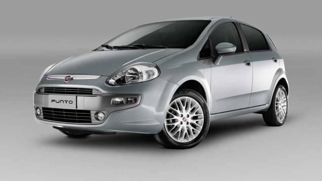 3º lugar - Fiat Punto - Quantidade de roubados/furtados em 2012: 1.137; Frota em 2012: 96.334; Frequência de roubos/furtos: 1,180%