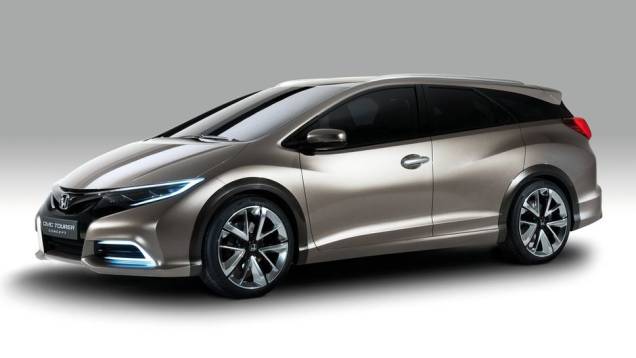 Honda Civic Tourer | <a href="https://quatrorodas.abril.com.br/saloes/genebra/2013/honda-civic-tourer-735174.shtml" rel="migration">Leia mais</a>