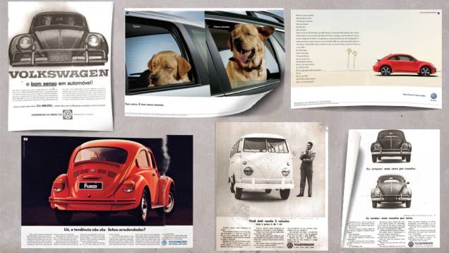 A Volkswagen está prestes a completar 60 anos no mercado brasileiro. Nesse período, teve diversos slogans marcantes. Confira algumas das mais famosas criações publicitárias já veiculadas pela marca. A Volkswagen está prestes a completar 60 anos no mercado brasileiro. Nesse período, teve diversos slogans marcantes. Confira algumas das mais famosas criações publicitárias já veiculadas pela marca.
