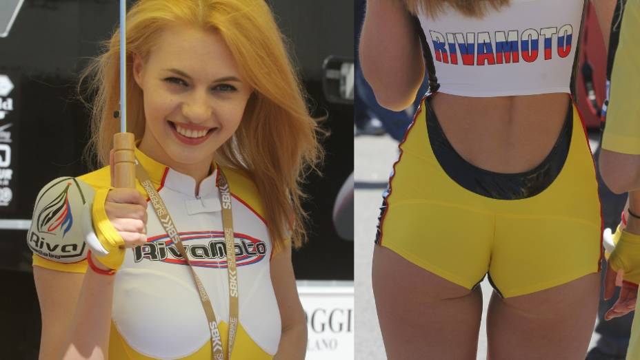 Veja como foram as corridas, que contaram com a presença de belas garotas! | <a href="https://quatrorodas.abril.com.br/moto/noticias/wsbk-chaz-davies-domina-aragon-738610.shtml" rel="migration">Leia mais</a>