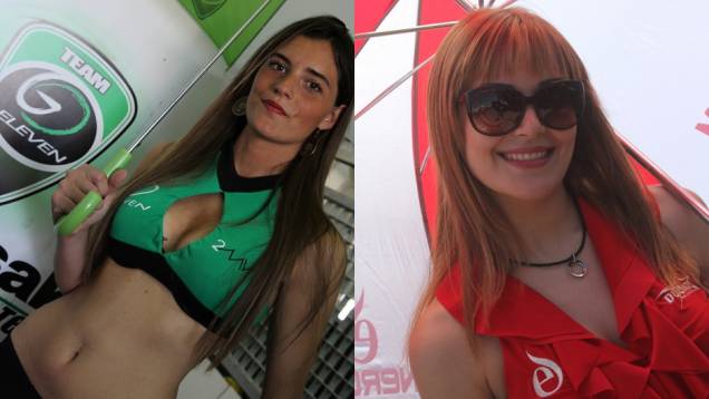 Veja como foram as corridas, que contaram com a presença de belas garotas! | <a href="https://quatrorodas.abril.com.br/moto/noticias/wsbk-chaz-davies-domina-aragon-738610.shtml" rel="migration">Leia mais</a>